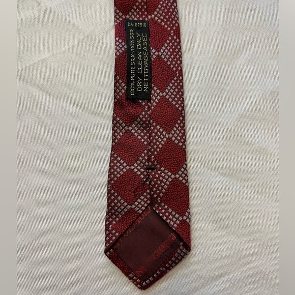 GIORGIO ARMANI Vintage Men’s Neck Tie, 100% Silk, OS - Picture 4 of 4